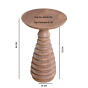 Clovelly Cane & Mango Wood Side Table