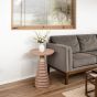 Clovelly Cane & Mango Wood Side Table