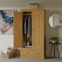 Arbor 2 Door 1 Drawer Wardrobe