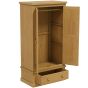 Arbor 2 Door 1 Drawer Wardrobe