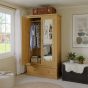 Arbor Double Wardrobe with Mirror and Drawers