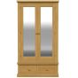 Arbor Double Wardrobe with Mirror and Drawers by Heritance Furniture | Style Our Home