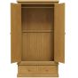 Arbor Double Wardrobe with Mirror and Drawers