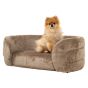 Pet bed Bingo taupe chenille (Bergen 104 taupe chenille) by  Richmond Interiors | Style Our Home