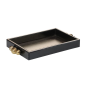 Tray Liv (Black/gold) by  Richmond Interiors | Style Our Home