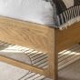 Mella Kingsize Bed Natural By Gallery Living | Style Our Home