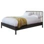 Wycombe Black 5' Spindle Bed - Style Our Home 