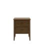 Camden 2 Drawer Bedside Walnut by Gallery Living | Style Our Home