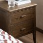 Camvaro 2 Drawer Bedside Walnut