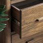 Camvaro 3 Drawer Chest Walnut