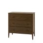 Camvaro 3 Drawer Chest Walnut