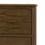 Camvaro 3 Drawer Chest Walnut
