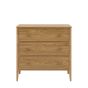 Camden 3 Drawer Chest Natural by Gallery Living | Style Our Home
