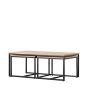 Warren Nesting Coffee Table by Hudson Living | Style Our Home