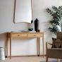 Camvaro 2 Drawer Console Natural
