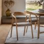 Teatro Oak Chair UPH (2pk)