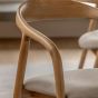Teatro Oak Chair UPH (2pk)