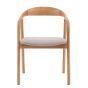 Teatro Oak Chair UPH (2pk) by Gallery Living | Style Our Home