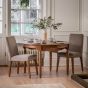 Dashwood Dove Velvet Chair ( A Pair ) by Hudson Living | Style Our Home