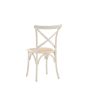 Café Palma White Rattan Chair ( A Pair ) by Hudson Living | Style Our Home