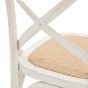 Café Palma White Rattan Chair ( A Pair ) by Hudson Living | Style Our Home