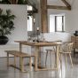 Mella Dining Table Natural By Gallery Living | Style Our Home