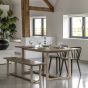 Mella Dining Table Smoked By Gallery Living | Style Our Home