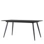 Danbury Black Rectangle Dining Table by Hudson Living | Style Our Home