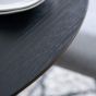 Danbury Black Round Dining Table by Hudson Living | Style Our Home