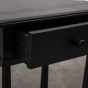 Wycombe Black Dressing Table With Drawer - Style Our Home