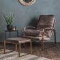 Fabien Footstool Mineral - Style Our Home