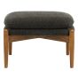 Datsun Charcoal Footstool by Gallery Living | Style Our Home
