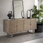 Mella 4 Door Sideboard Smoked By Gallery Living | Style Our Home
