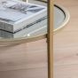 Hudson Champagne Side Table - Style Our Home