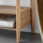 Pirton Open Wardrobe Natural