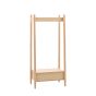 Pirton Open Wardrobe Natural