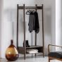 Pirton Open Wardrobe Smoked
