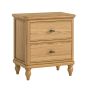 Verona Wide Bedside Table – 2 Drawer Condell / Global Home Group | Style Our Home