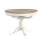 Tetbury Pedestal Round Extending Dining Table – Top Condell / Global Home Group | Style Our Home