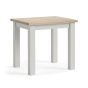 Modern Country Light Grey Bistro Dining Table by Condell/Global Home Group | Style Our Home