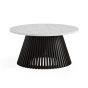 Soho Black Marble Top Round Coffee Table by Condell/Global Home Group | Style Our Home