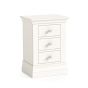 Burgundy 3 Drawer Coconut Milk Bedside by Condell/Global Home Group | Style Our Home