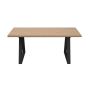 Hyde Natural / Black Dining Table (2 Packs) by OTI | Style Our Home