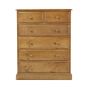 Henley Pine 6 Drawer Chest
