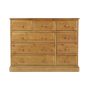 Henley Pine 9 Drawer Chest