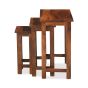 Jali Living Chunky Nest of 3 Tables