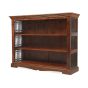 Jali Living Low Bookcase by Heritance Furniture | Style Our Home