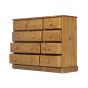 Henley Pine 9 Drawer Chest