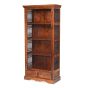 Jali Living Bookcase with 2 Drawers by Heritance Furniture | Style Our Home
