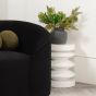 Iris White Side Table